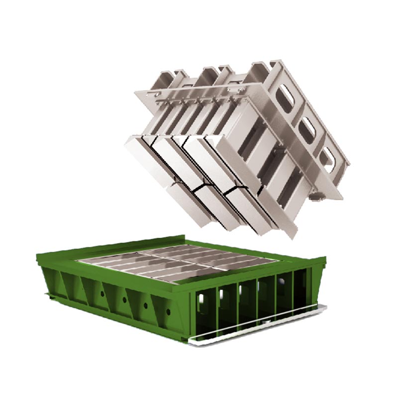 Калап за бетонски тули за трчање