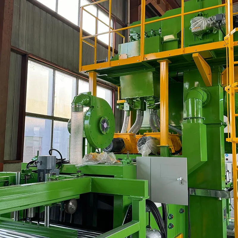 Cement Concrete Brick Shot Blasting Surface Treatment Machine