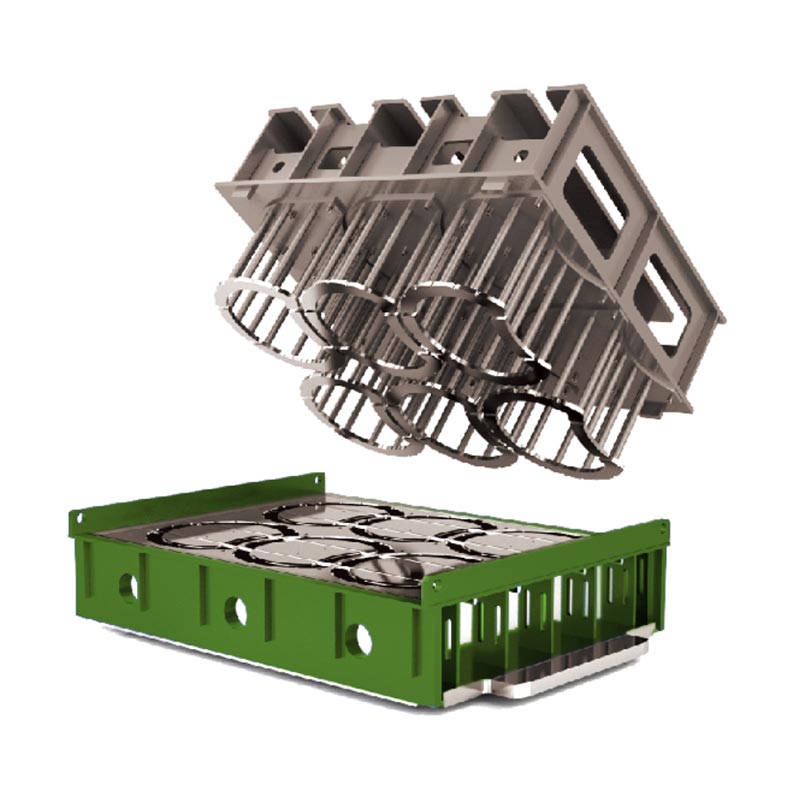 Пејзажна мувла од бетонски тули